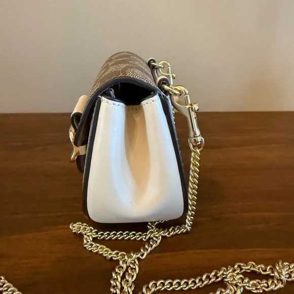 Coach Tan and Brown Coin Pouch - Picture 4 of 5